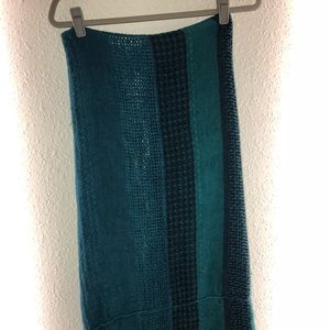 Teal Nordstrom Winter Scarf